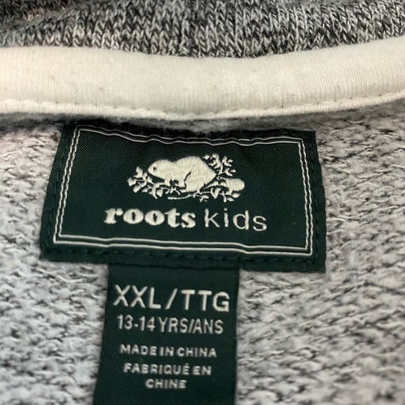 Boys Roots Salt & Pepper Hoodie - Picture 2 of 4